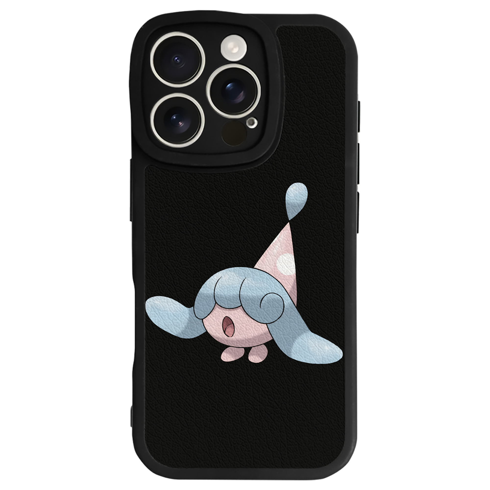 （画像用） ポケットモンスター Pokémon 【iPhone 16シリーズ対応】シリコンスマホケース（レザー調） 材質：シリコン